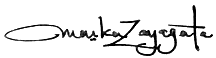 signature Maîka Zayagata